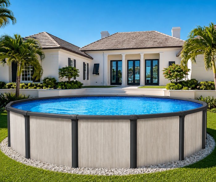 above ground pool